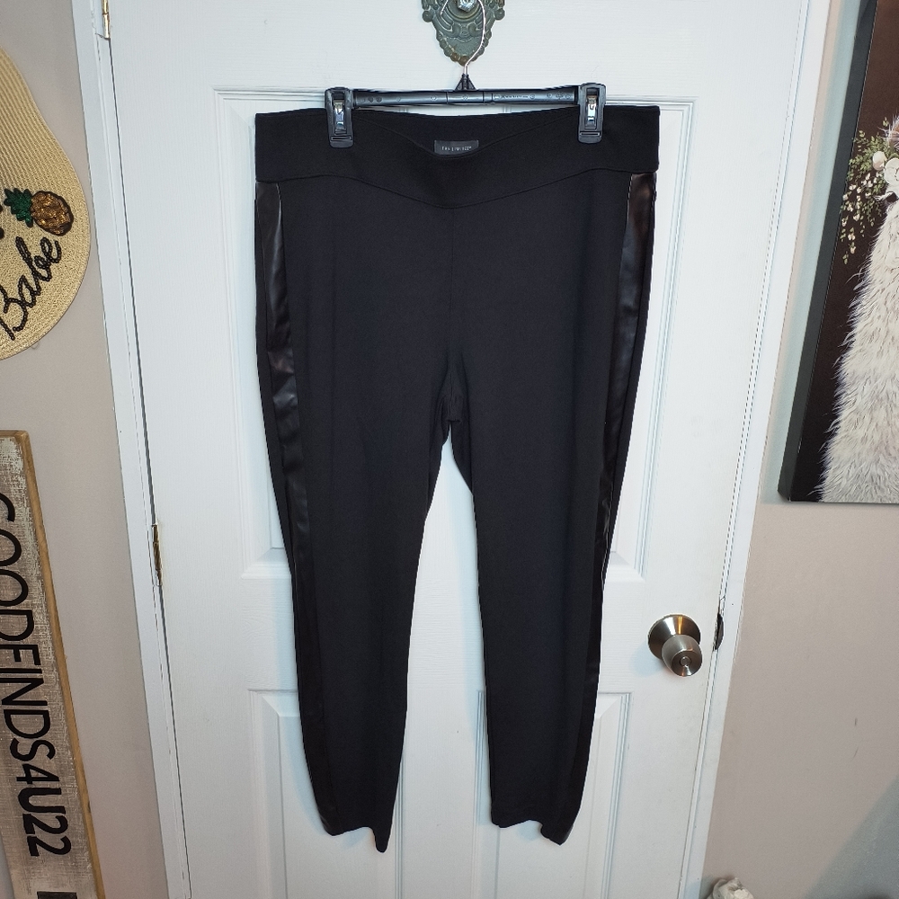 The Limited Women's Black Stretch Pull On Skinny Pants Size XL